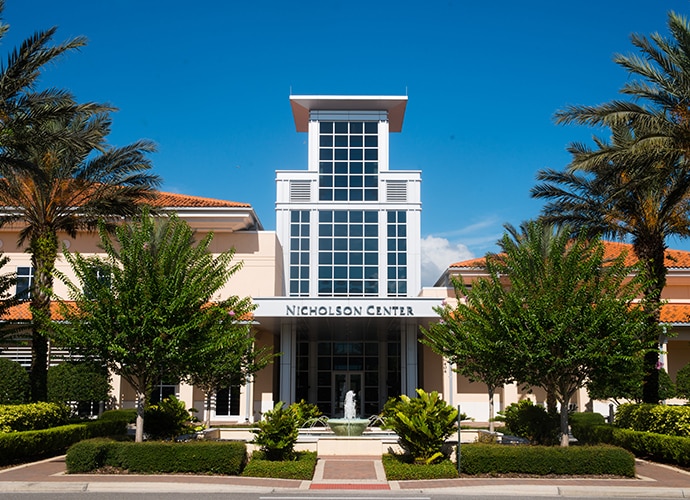 Front visage of Florida Hospital Nicholson Center