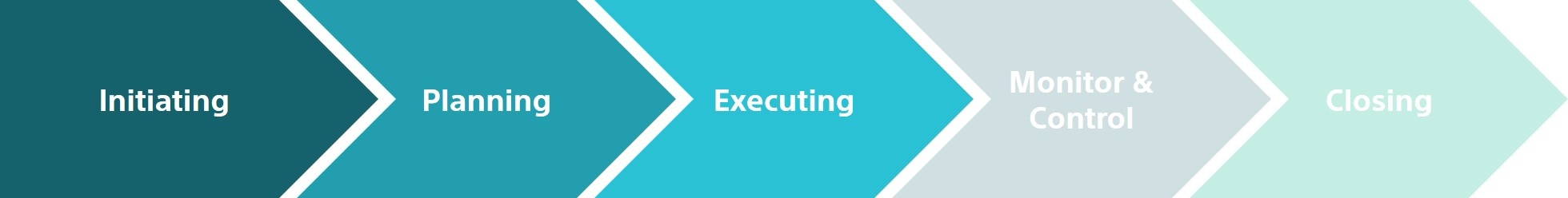 Full Cycle of Project Management: Initiating, Planning, Executing, Monitor & Control, Closing