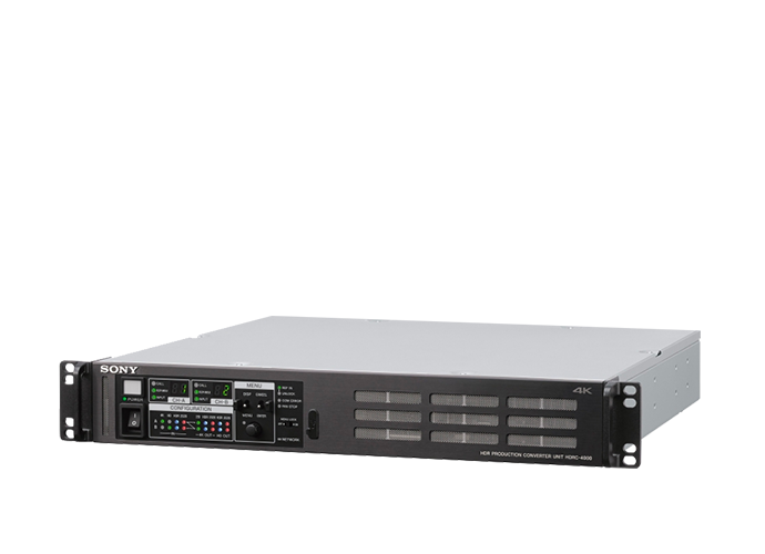 ¾ view of HDRC-4000 production converter unit