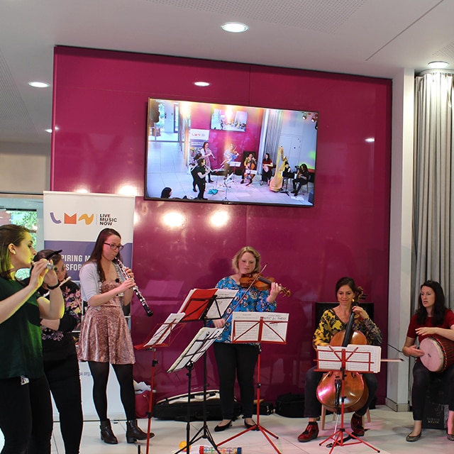 Band makes a performance in Alder Hey