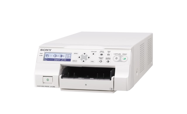 Sony medical printer UP-27MD on white background