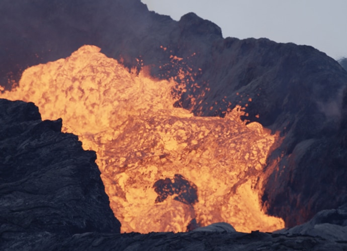 Alister shoots erupting volcano with ILME-FX6