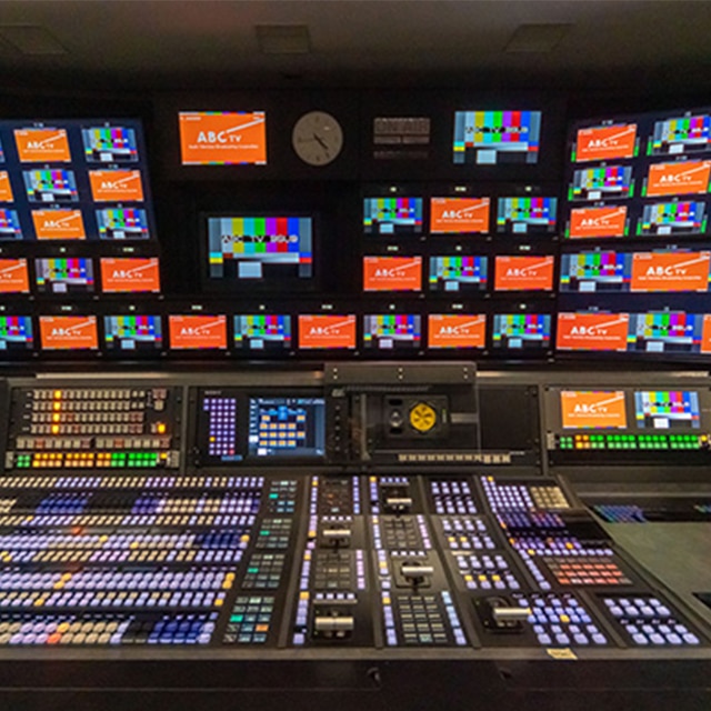 Sony's live production studio for ABC Osaka TV - Sony Pro