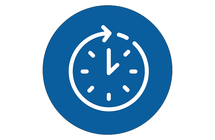 icon representing a clock