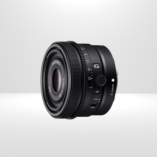 FE 50mm F2.5 G Full-frame Standard Prime G Lens