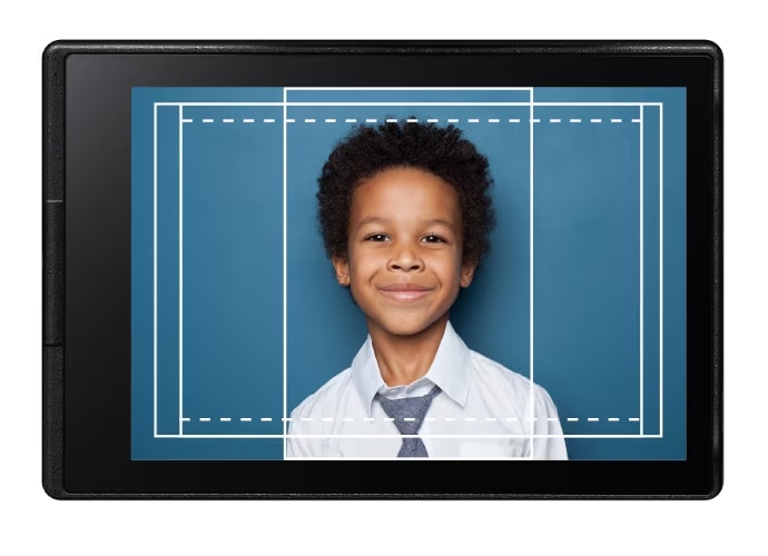 School photo of a boy smiling