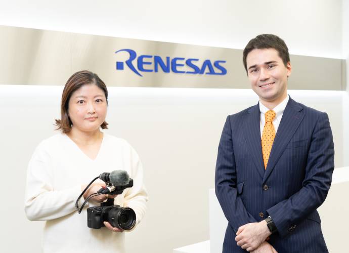 Ms. Miyuki Hayashi & Mr. Isamu Yamada of Renesas