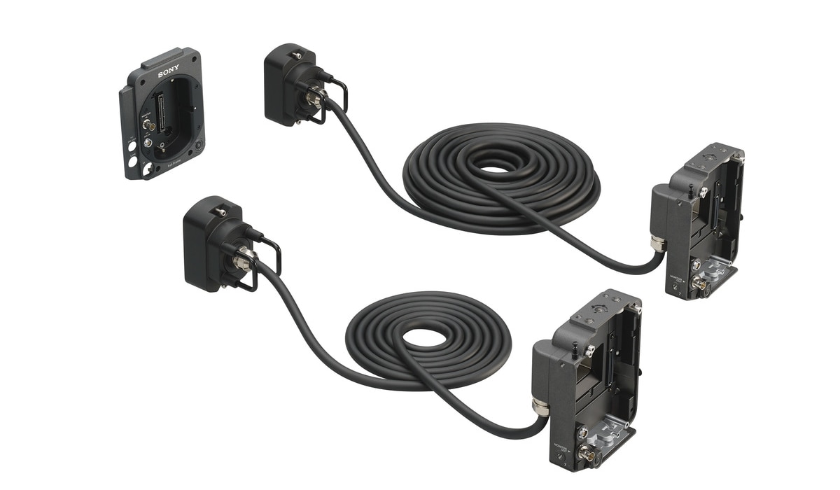 The CBK-3620XS VENICE Extension Unit 2 offers both 9.84 ft and 39.37 ft cables.